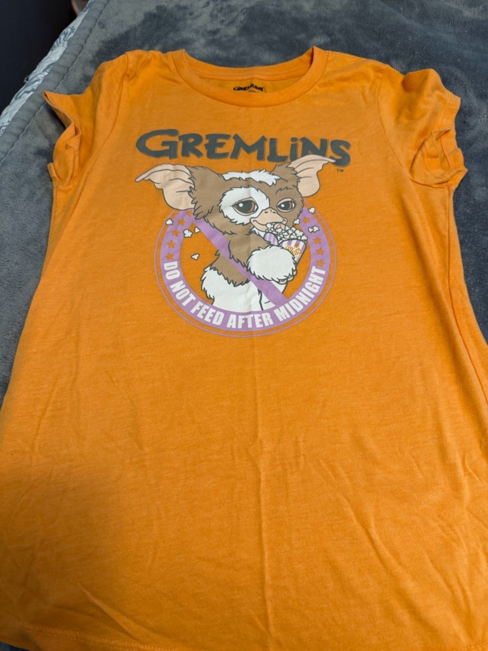Gremlins Graphic Tee - Orange